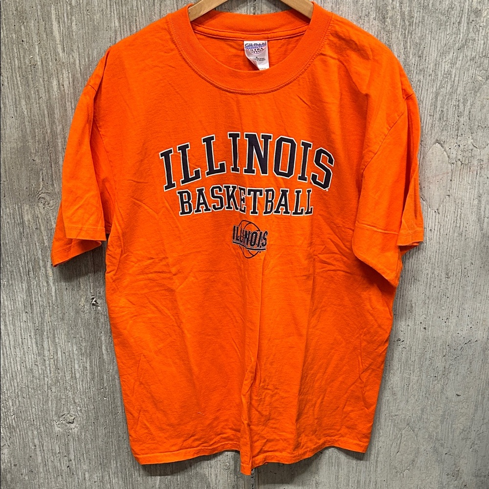 University of Illinois Brightโ Orange Tee Large